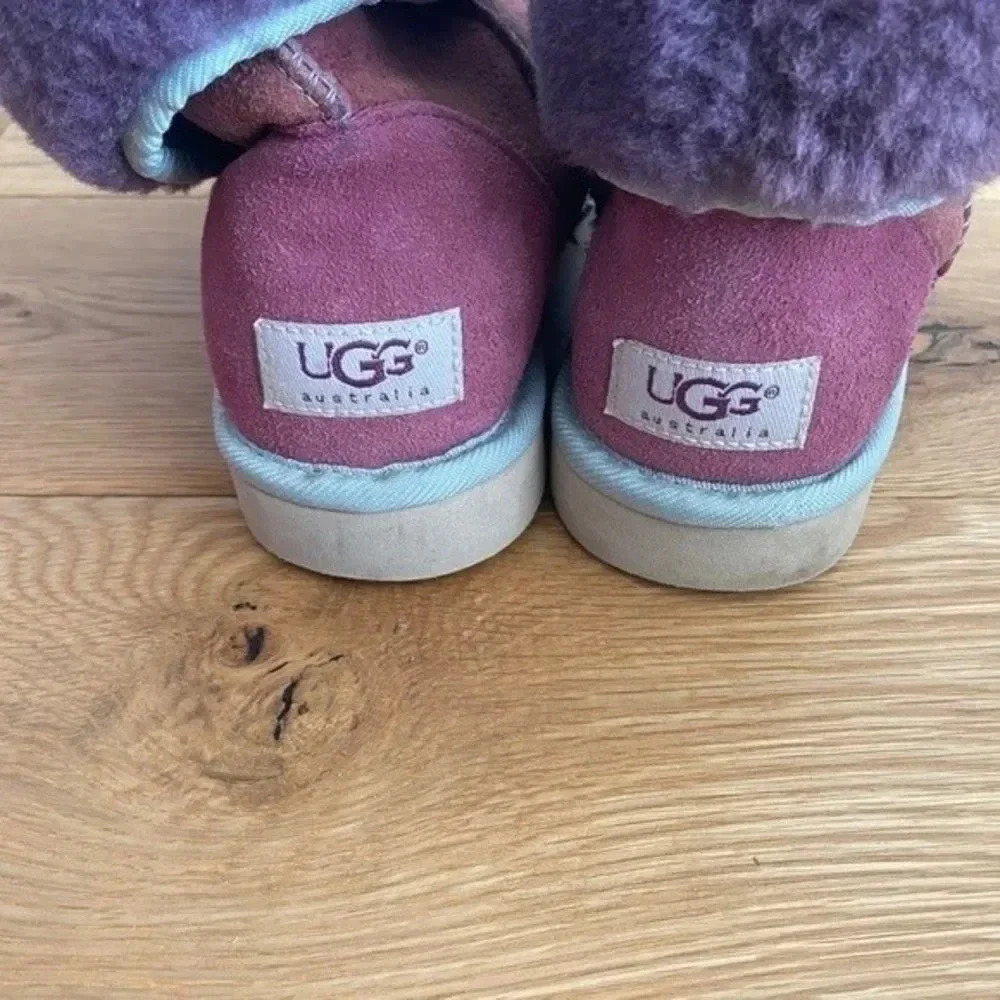 Ugg Tall Purple Winter Boots - Picture 7 of 13